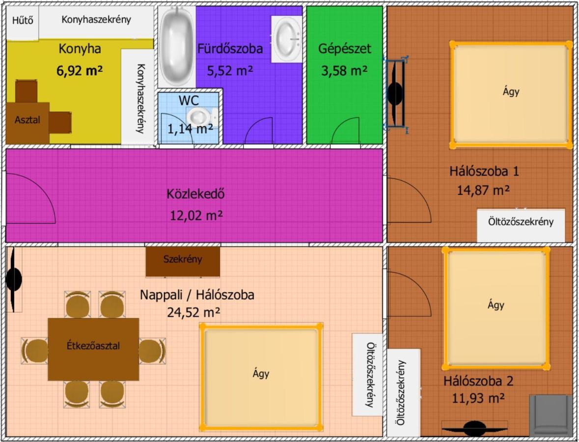 维拉尼Biborlak 6公寓 外观 照片